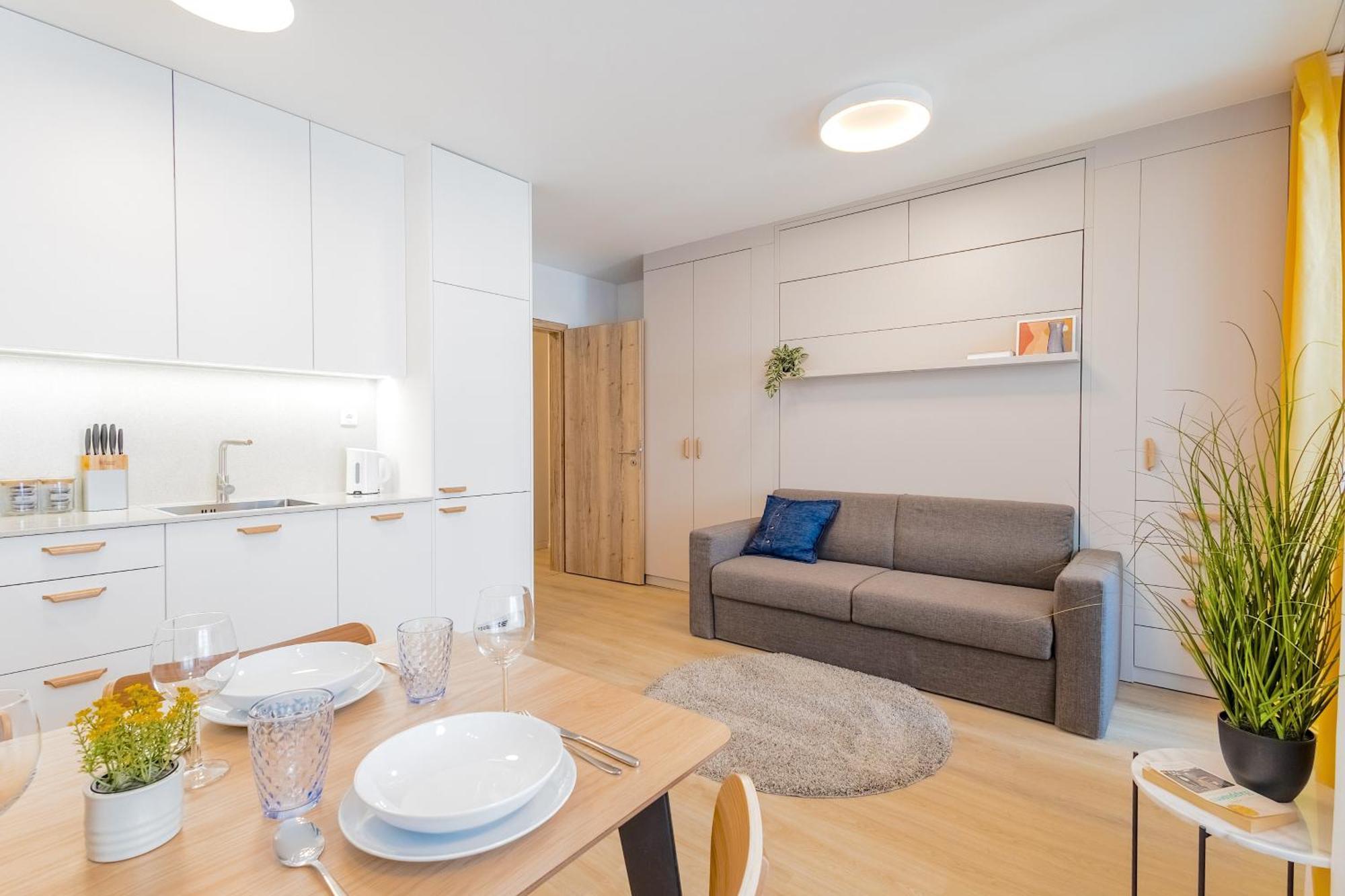 Yellow Apartment - Balcony, Free Parking, By Gravity Prague Luaran gambar